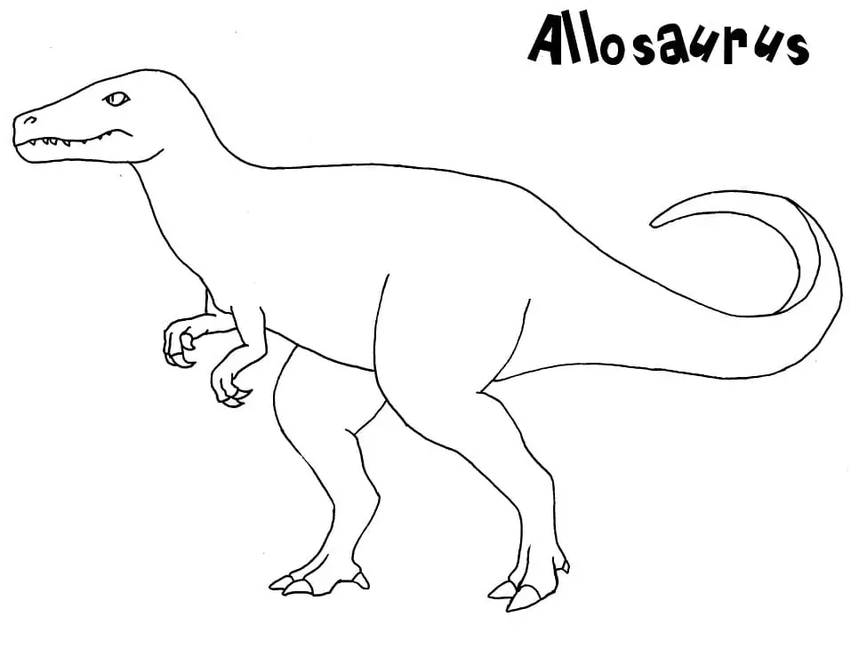 Simple Allosaurus