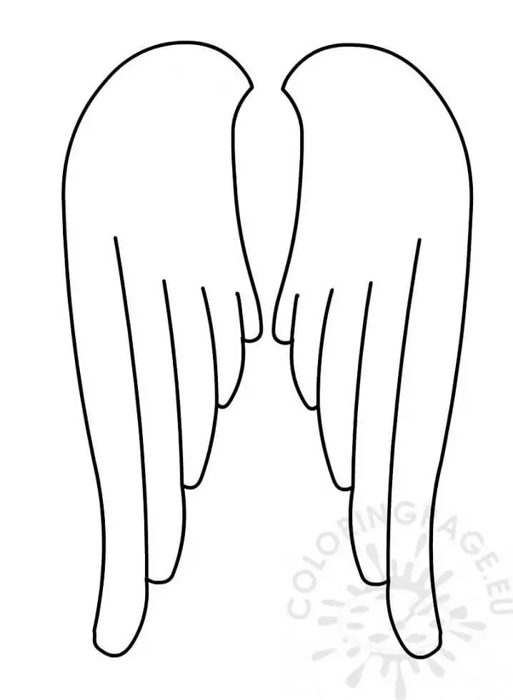 Simple Angel Wings