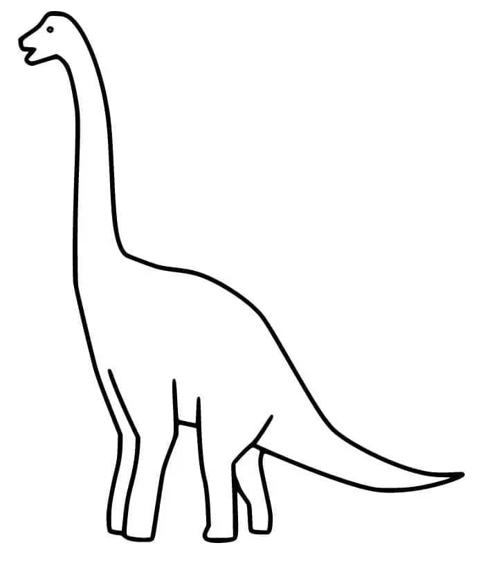 Simple Brachiosaurus