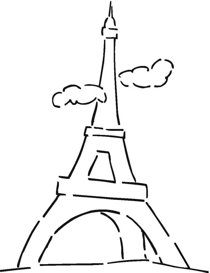 Simple Eiffel Tower 1