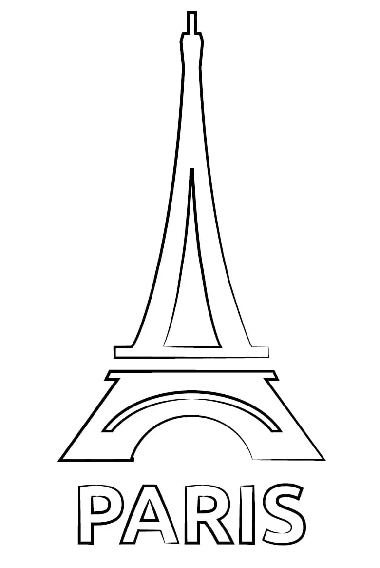 Simple Eiffel Tower 3