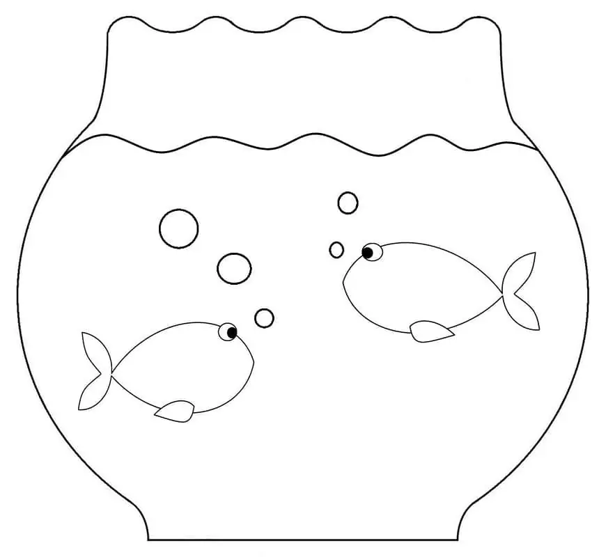 Free Aquarium Coloring Page - Free Printable Coloring Pages for Kids