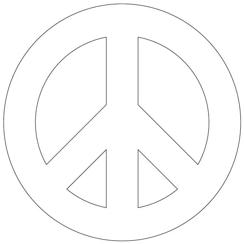 Simple Peace Sign