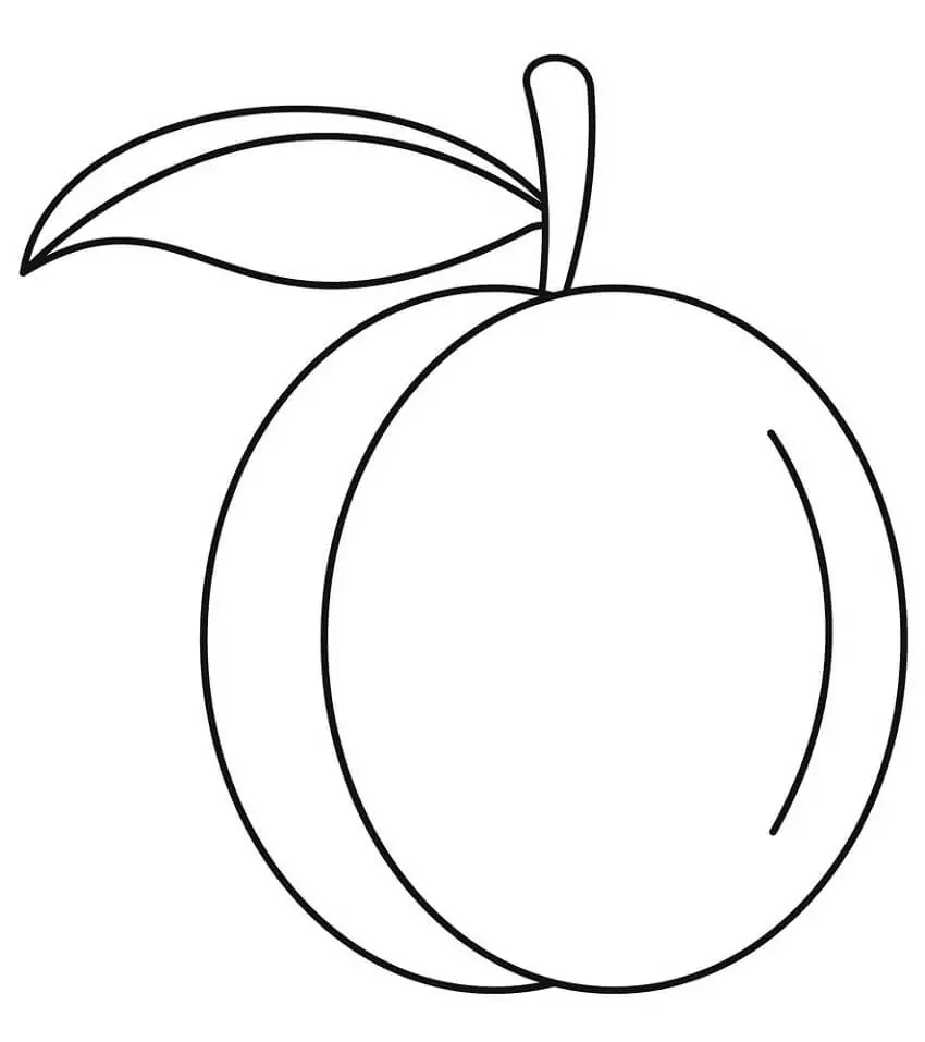 Simple Peach Fruit 2