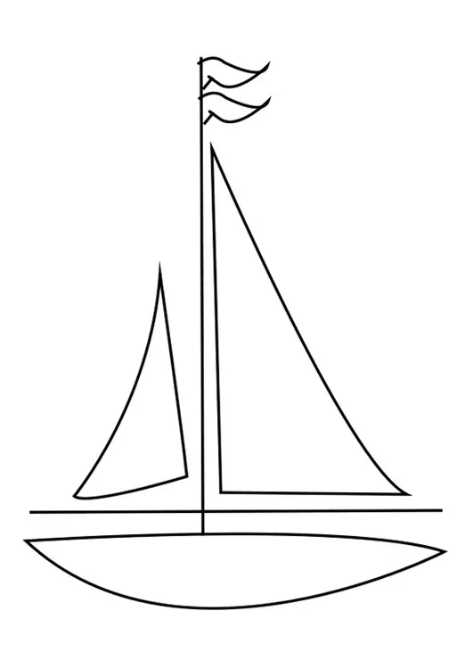 Simple Sailing Boat