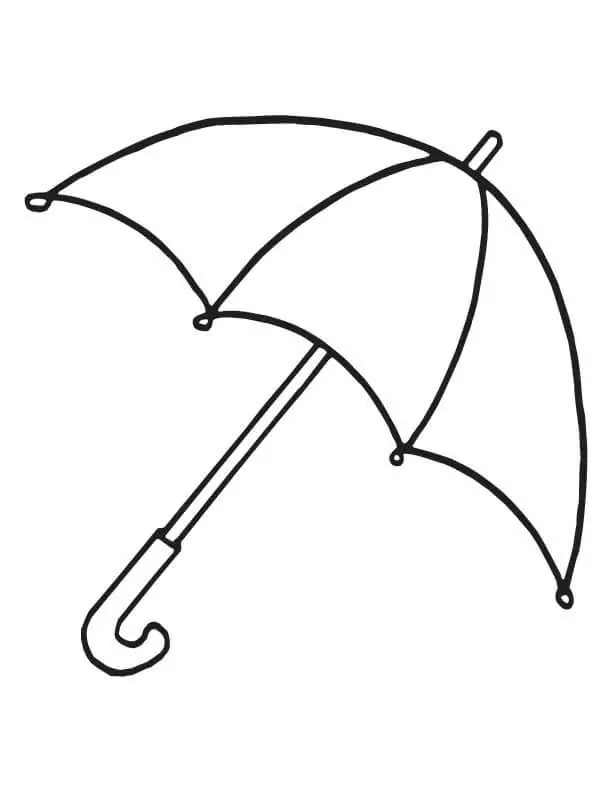 Umbrella Coloring Pages - Free Printable Coloring Pages for Kids