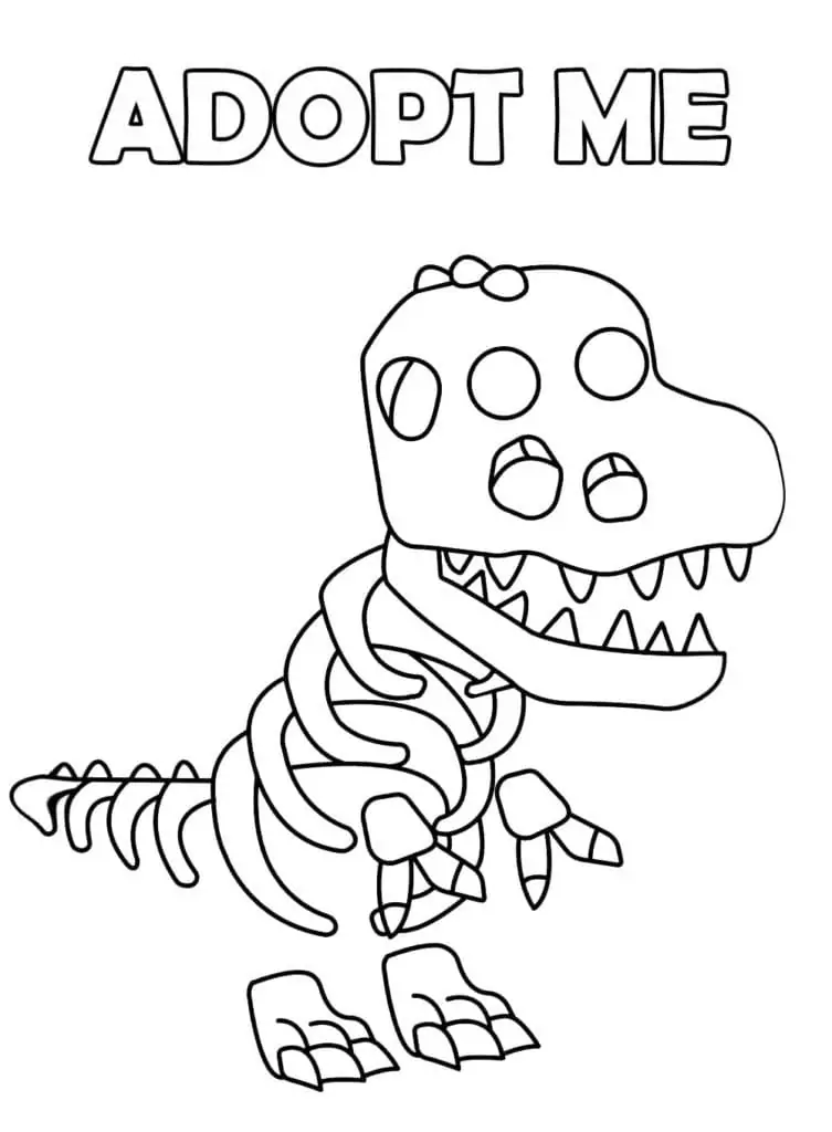 Skeleton Rex Adopt Me