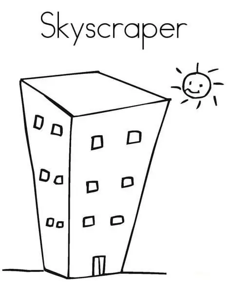 Skyscraper Free Printable