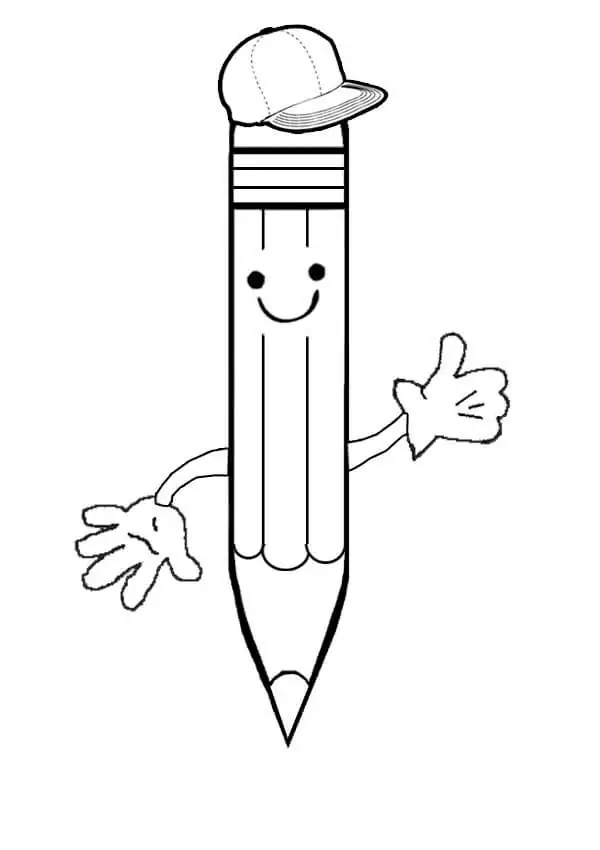 Pencil - Coloring Pages