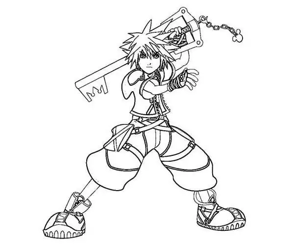 Sora and Key Blade