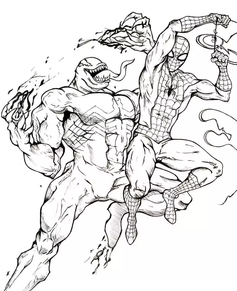 Spiderman gegen Venom