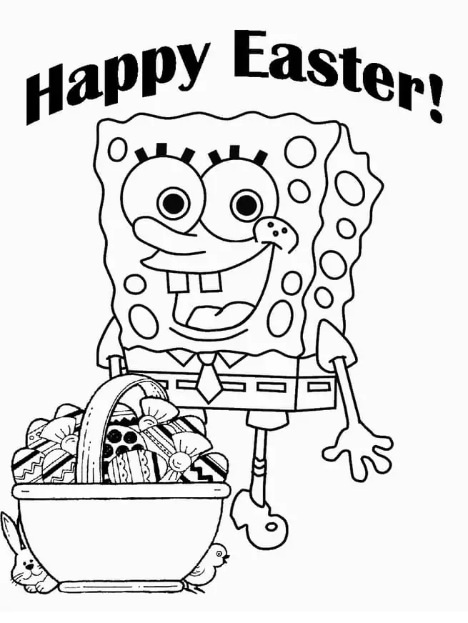 SpongeBob and Easter Eggs