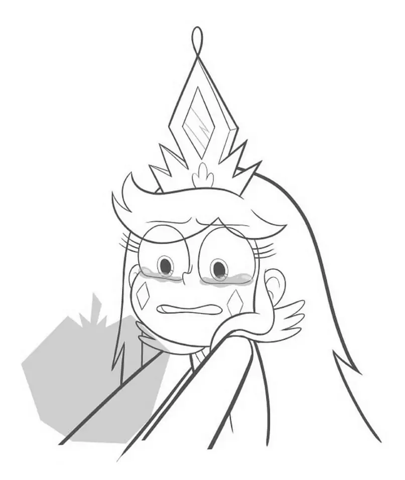 Star Butterfly Crying