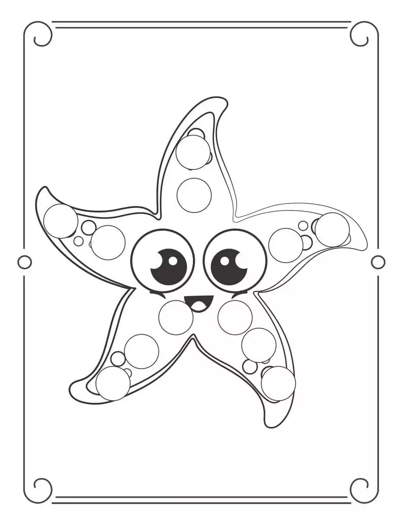 Starfish Dot Marker