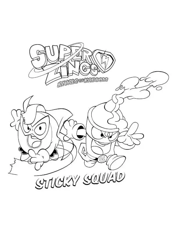 Sticky Squad Superzings