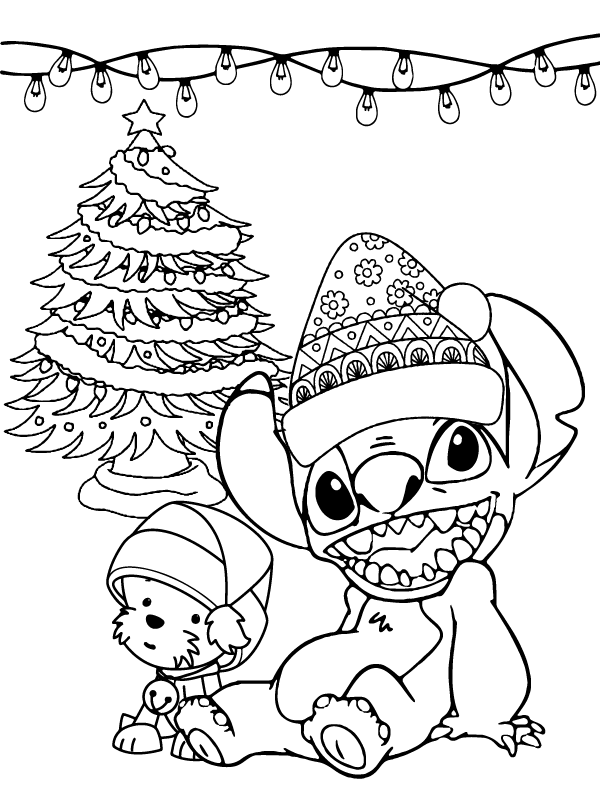 Flawless Stitch Weihnachten Malvorlage