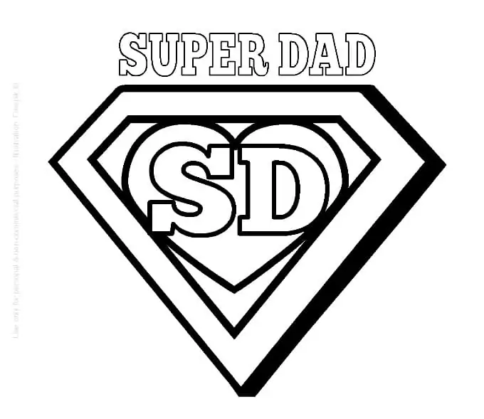 Super Dad Symbol