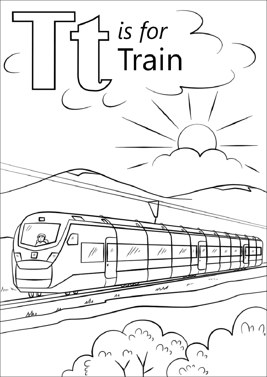 T is for train