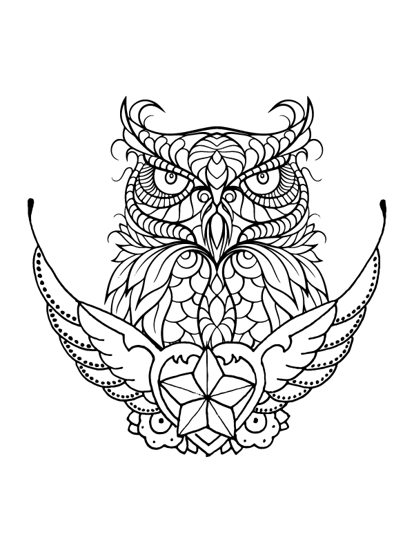 Tattoo Coloring Pages-01
