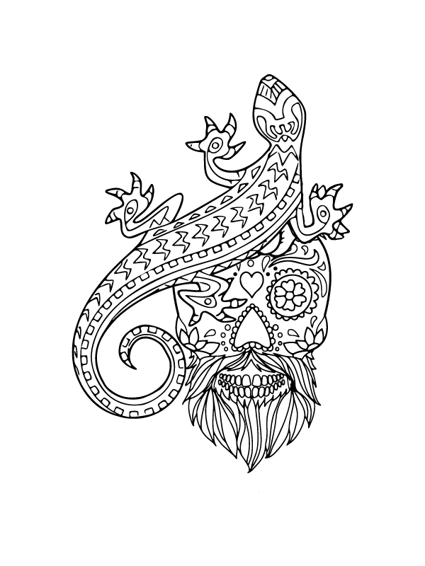 Tattoo Coloring Pages-03