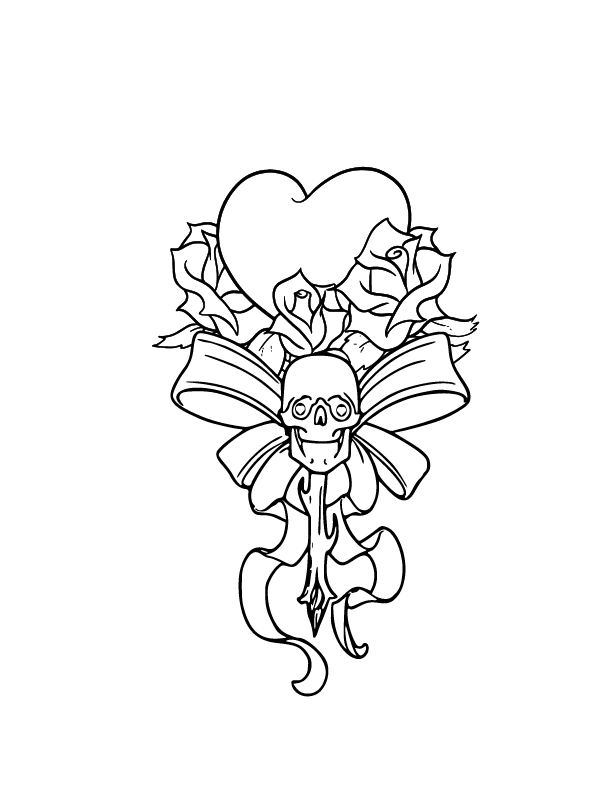 Tattoo Coloring Pages-04