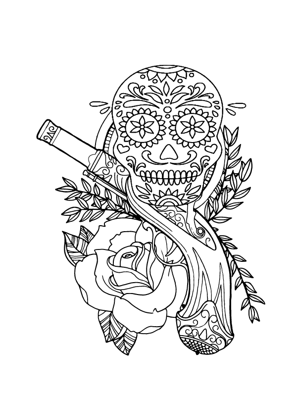 Tattoo Coloring Pages-06