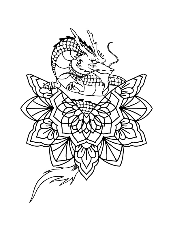 Tattoo Coloring Pages-10