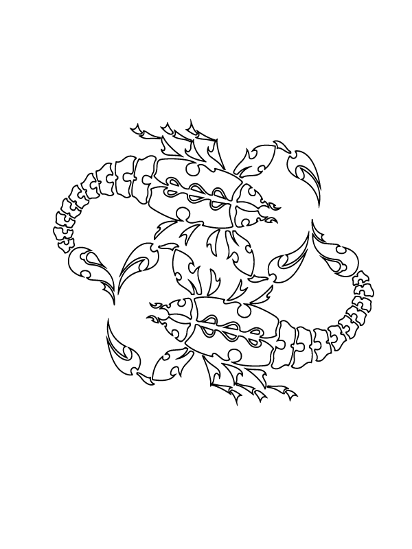 Tattoo Coloring Pages-12