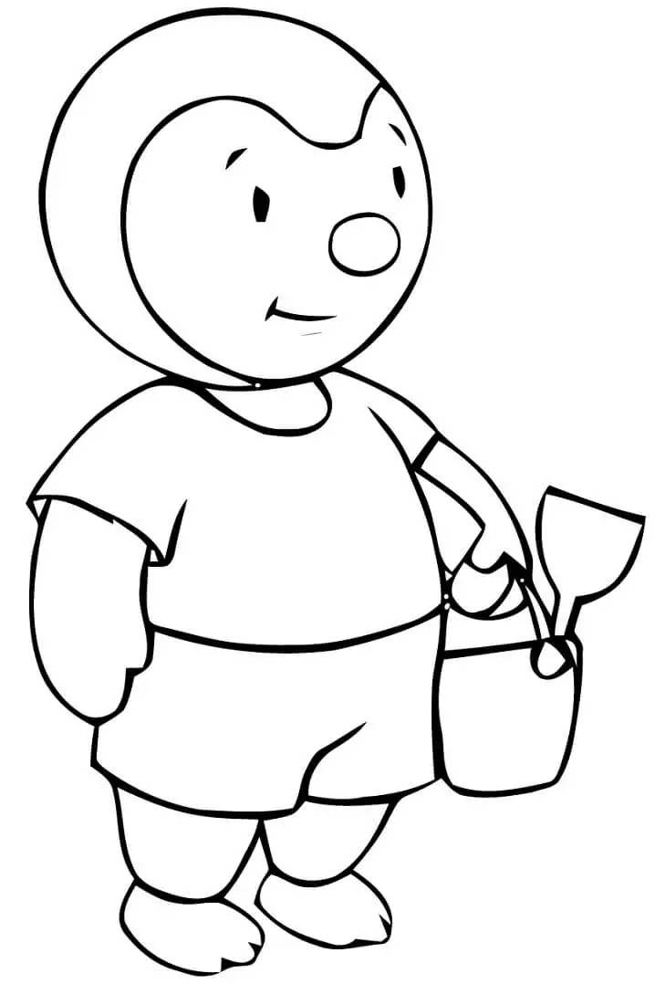 T'choupi 8 - Coloring Pages