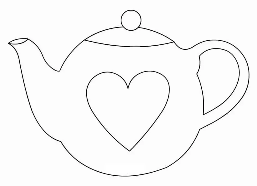 Teapot with Heart