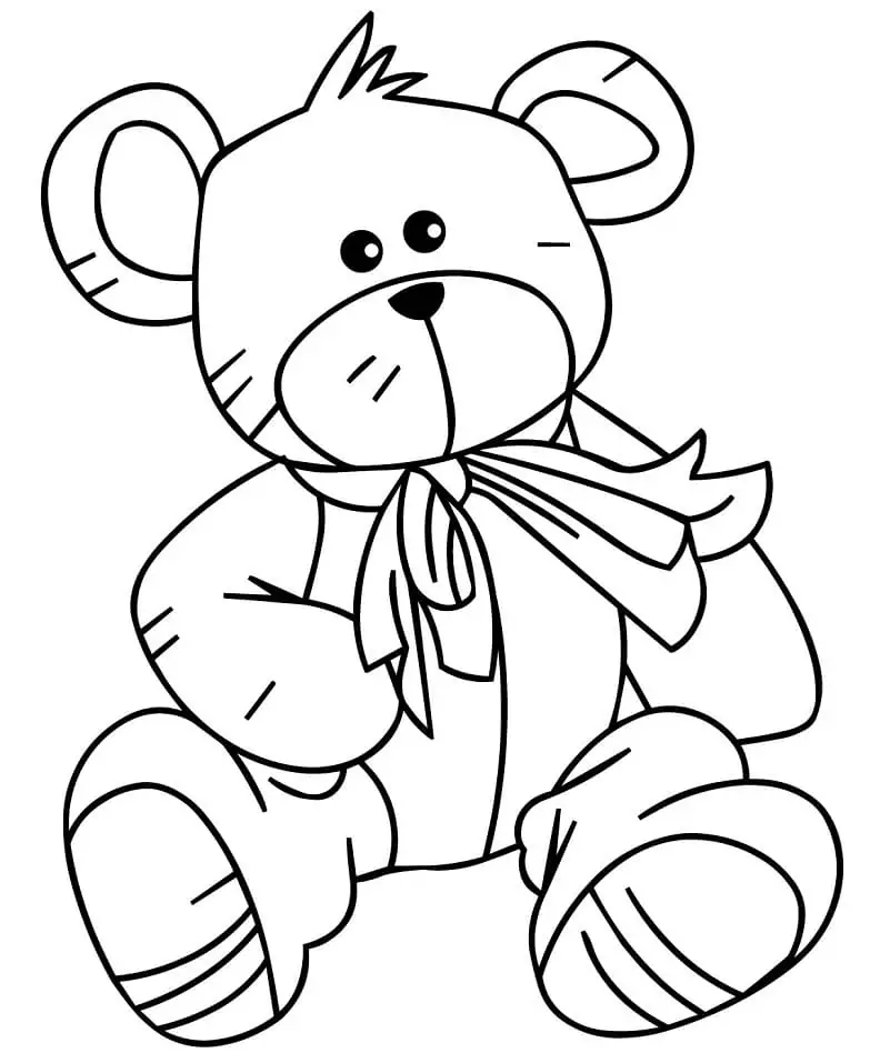 Teddy Bear to Print