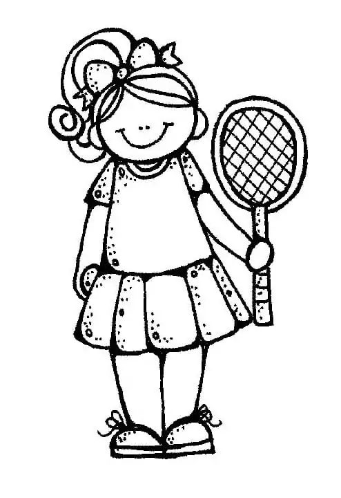 Tennis Girl Melonheadz