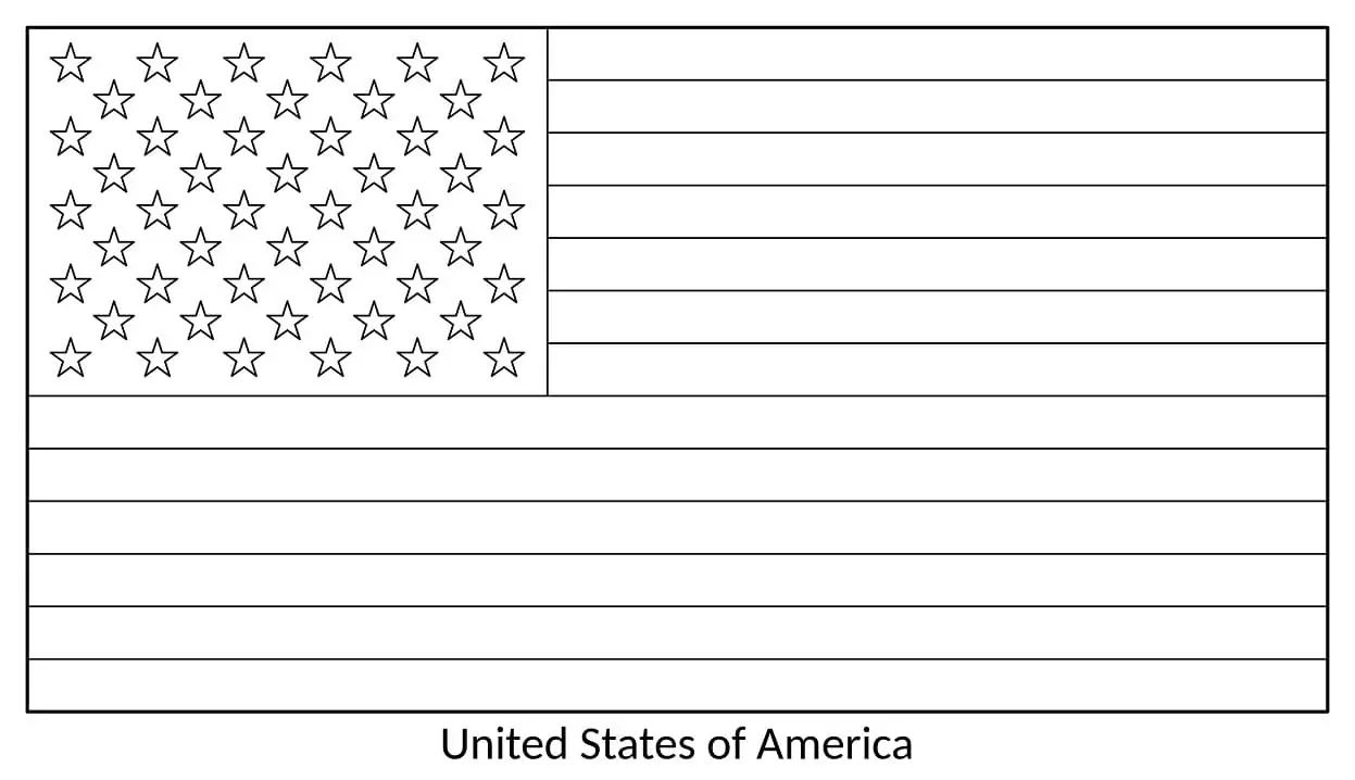 The Flag of United States