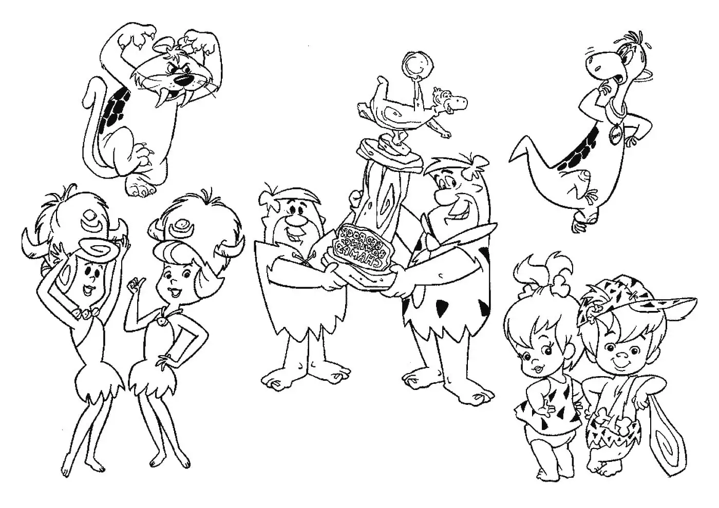 The Flintstones Characters