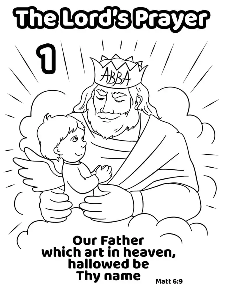 12+ Prayer Coloring Page