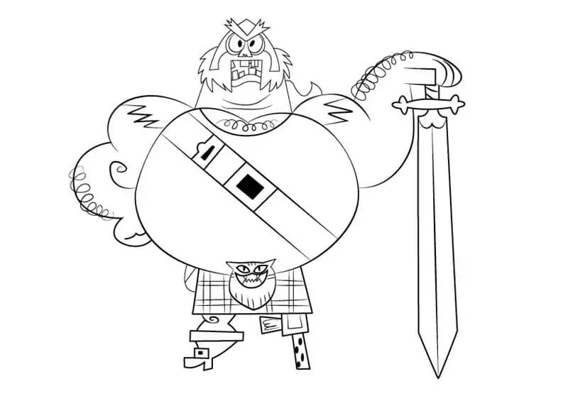 The Scotsman from Samurai Jack
