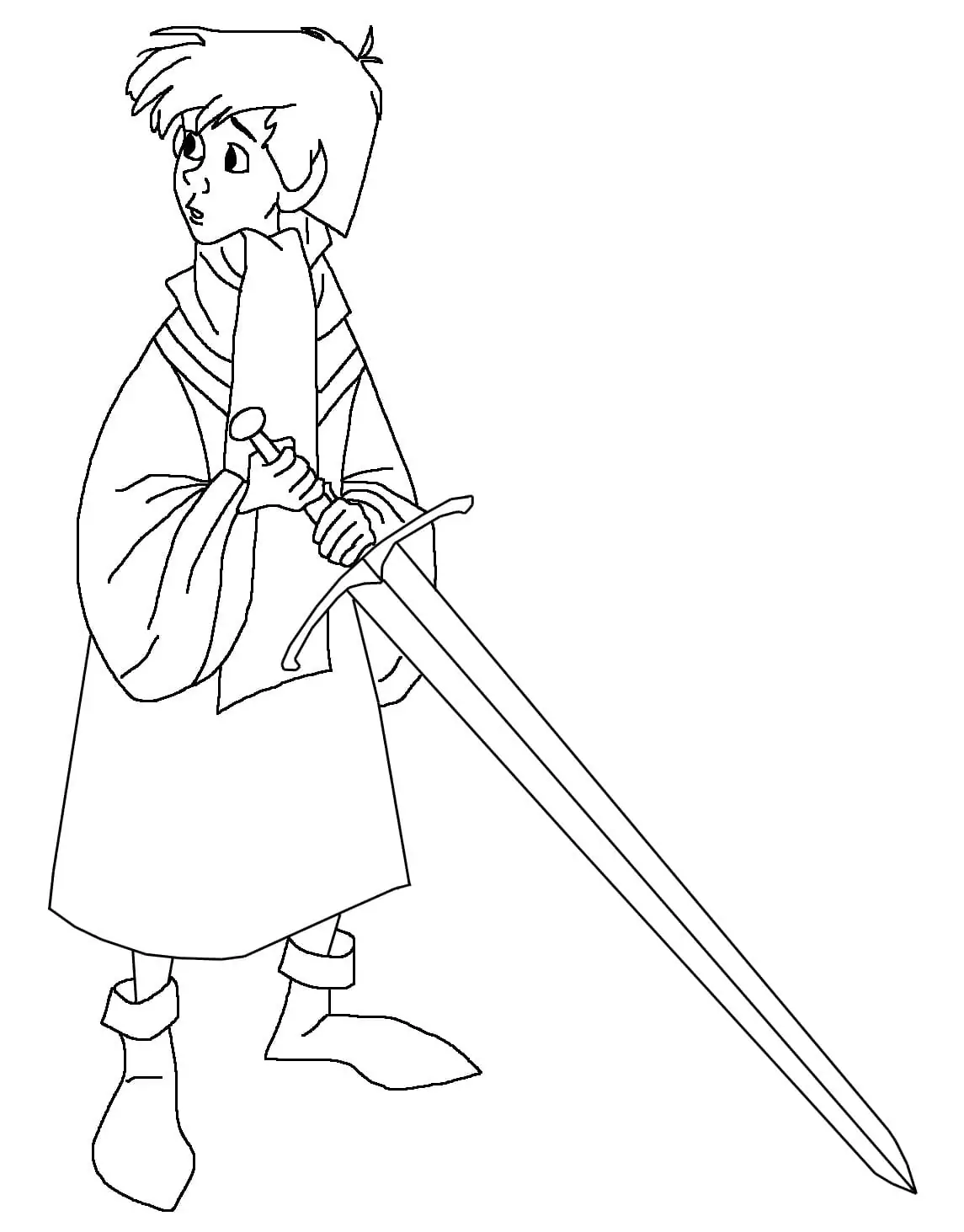 The Sword in the Stone Printable