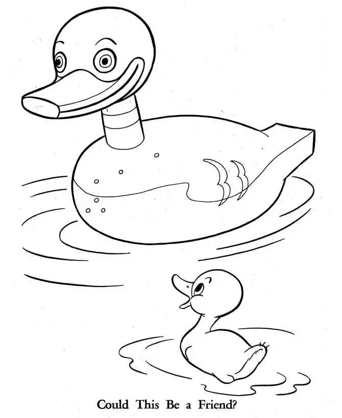 The Ugly Duckling to Color