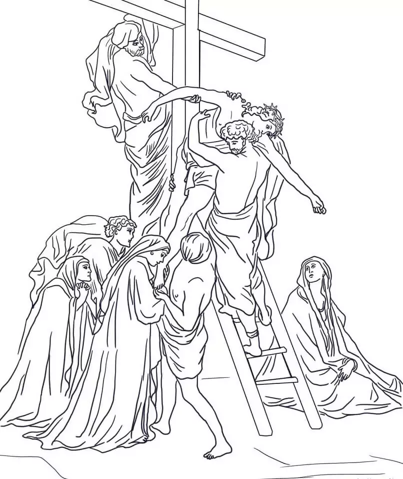 Thirteenth Station Stations of the Cross