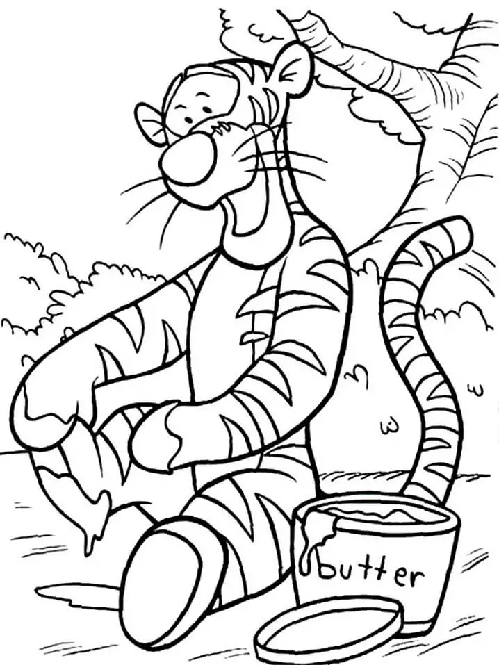 Tigger with Butter