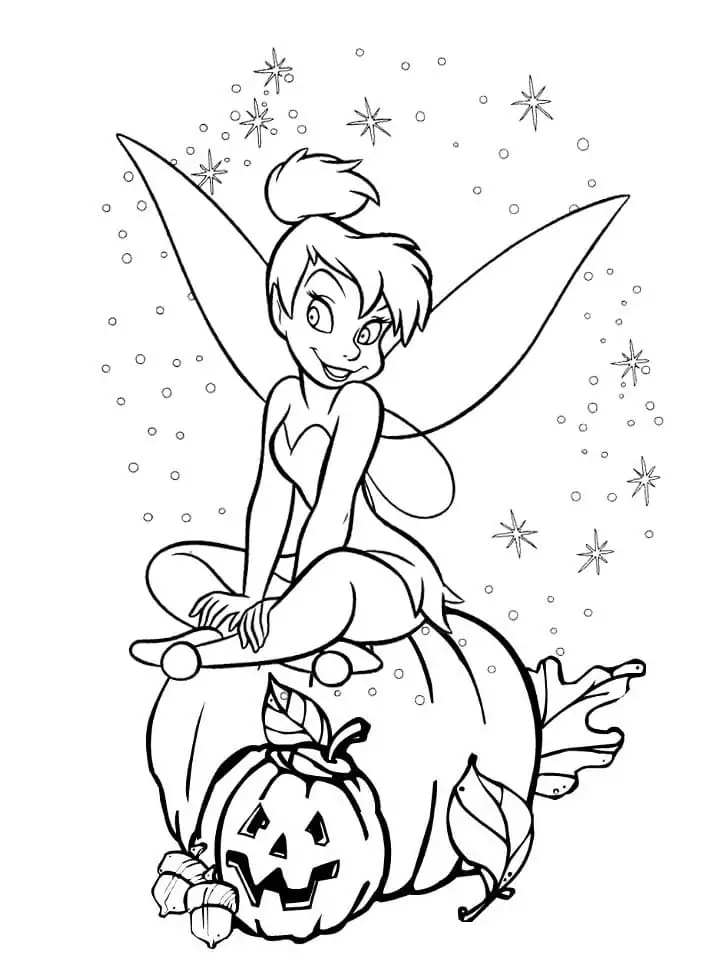 Tinkerbell and Pumpkin