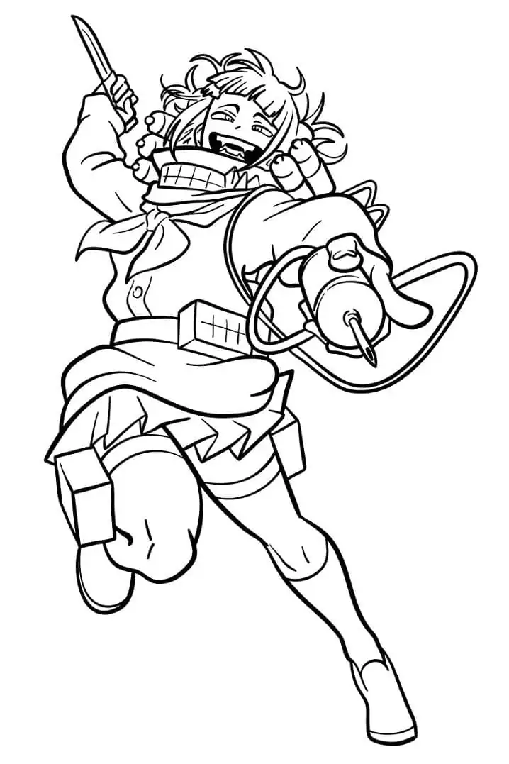Kyoka Jiro Coloring Page - Free Printable Coloring Pages for Kids