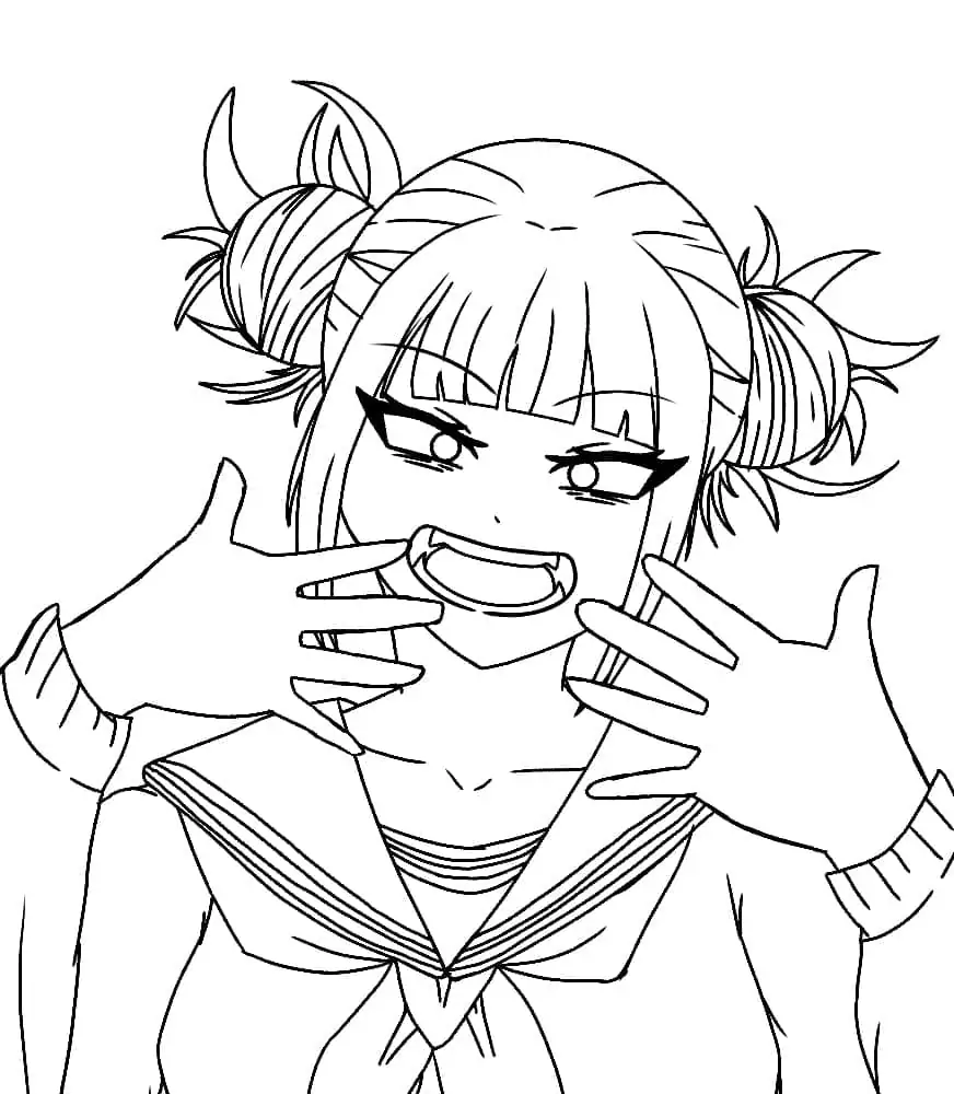Himiko Toga - Coloring Pages