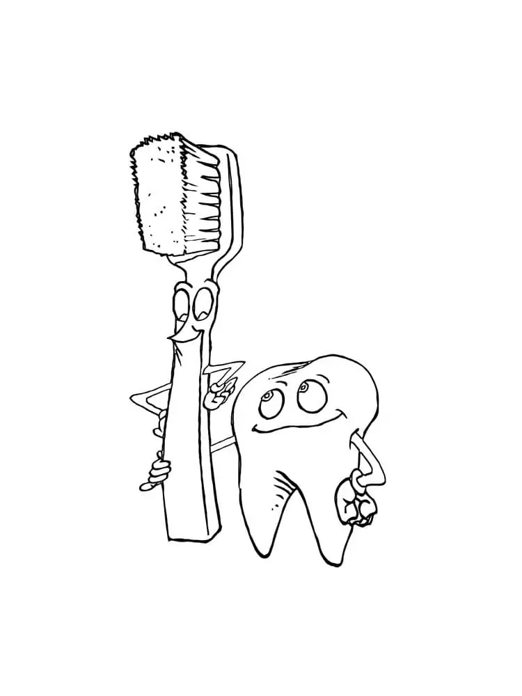 Tooth and Toothbrush