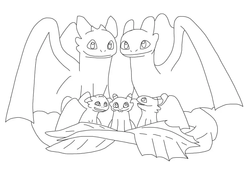 Toothless Family