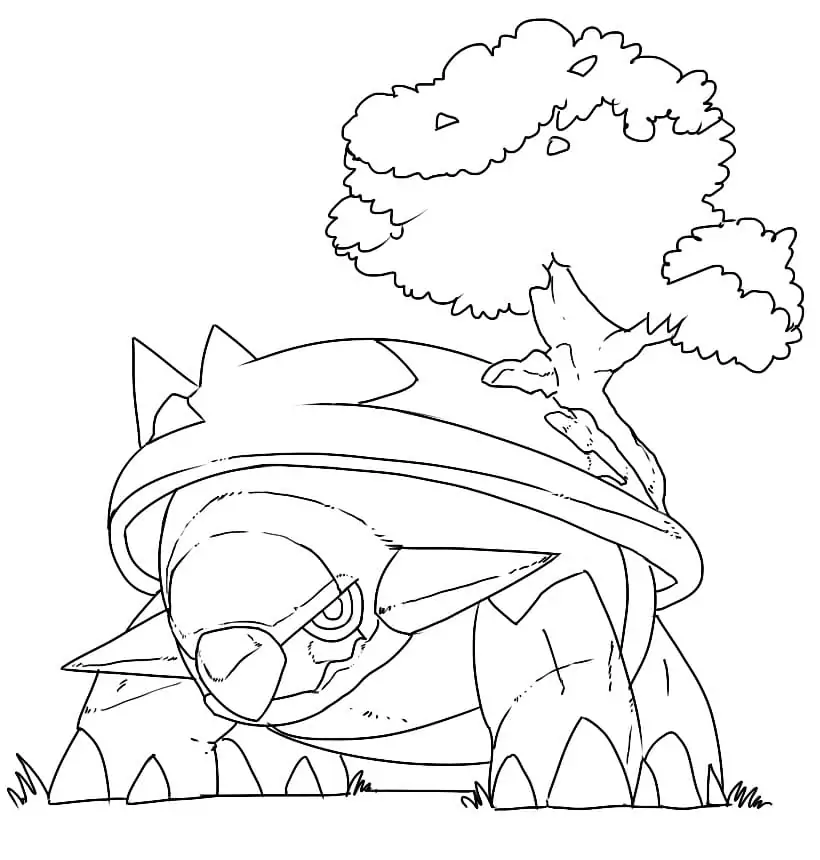 torterra coloring pages