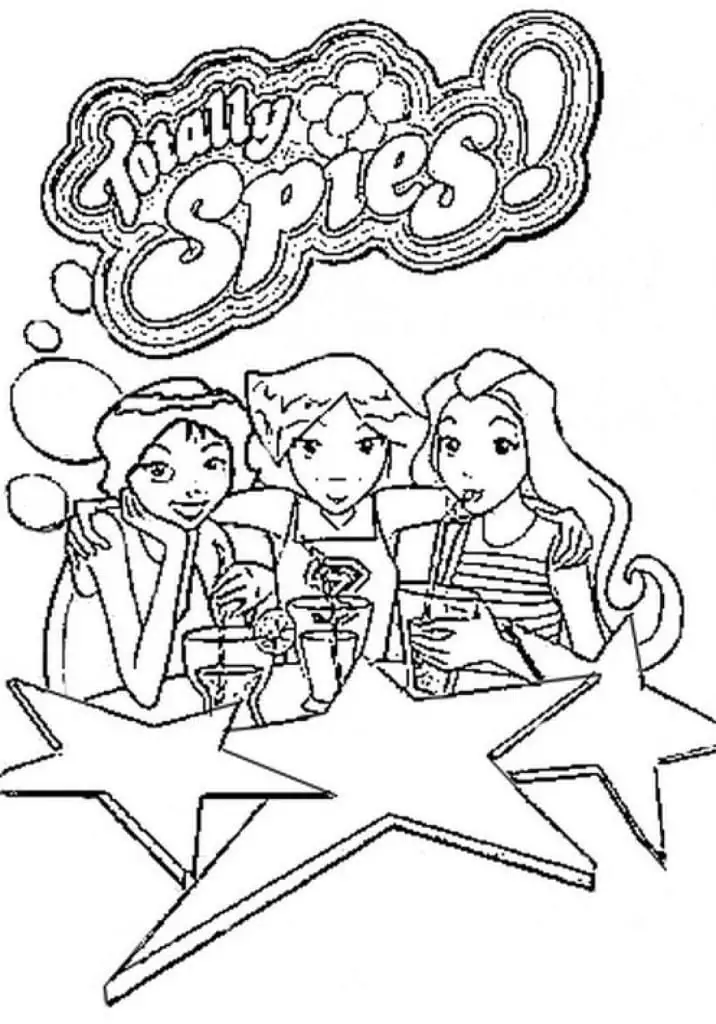 Totally Spies to Print