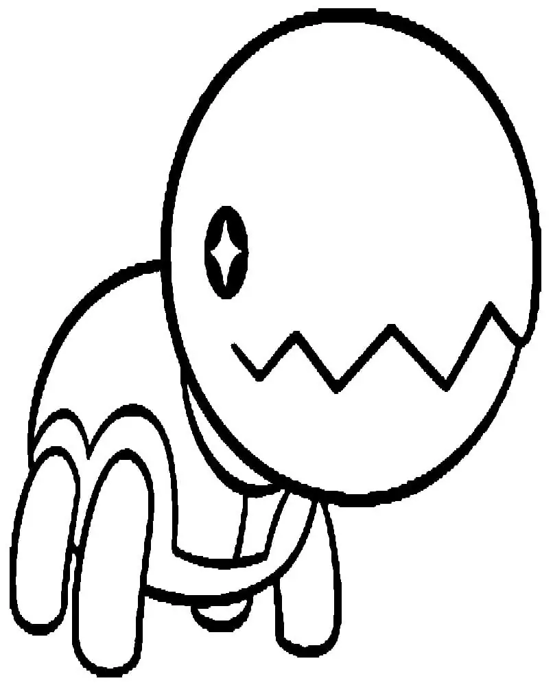 Trapinch Gen 3 Pokemon Coloring Page - Free Printable Coloring Pages ...