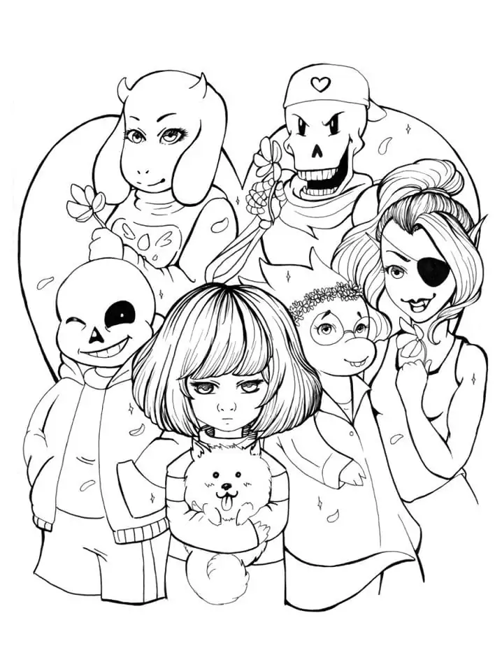 Undertale’s Characters 1