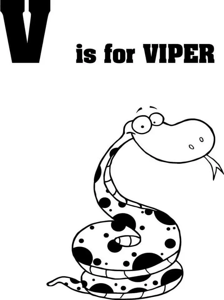 Viper Letter V
